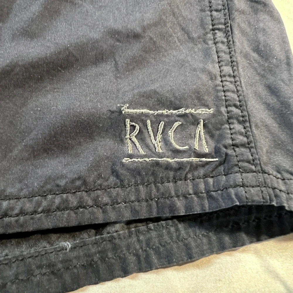 RVCA Opposites Elastic 2 Boardshorts Mens L Black 17